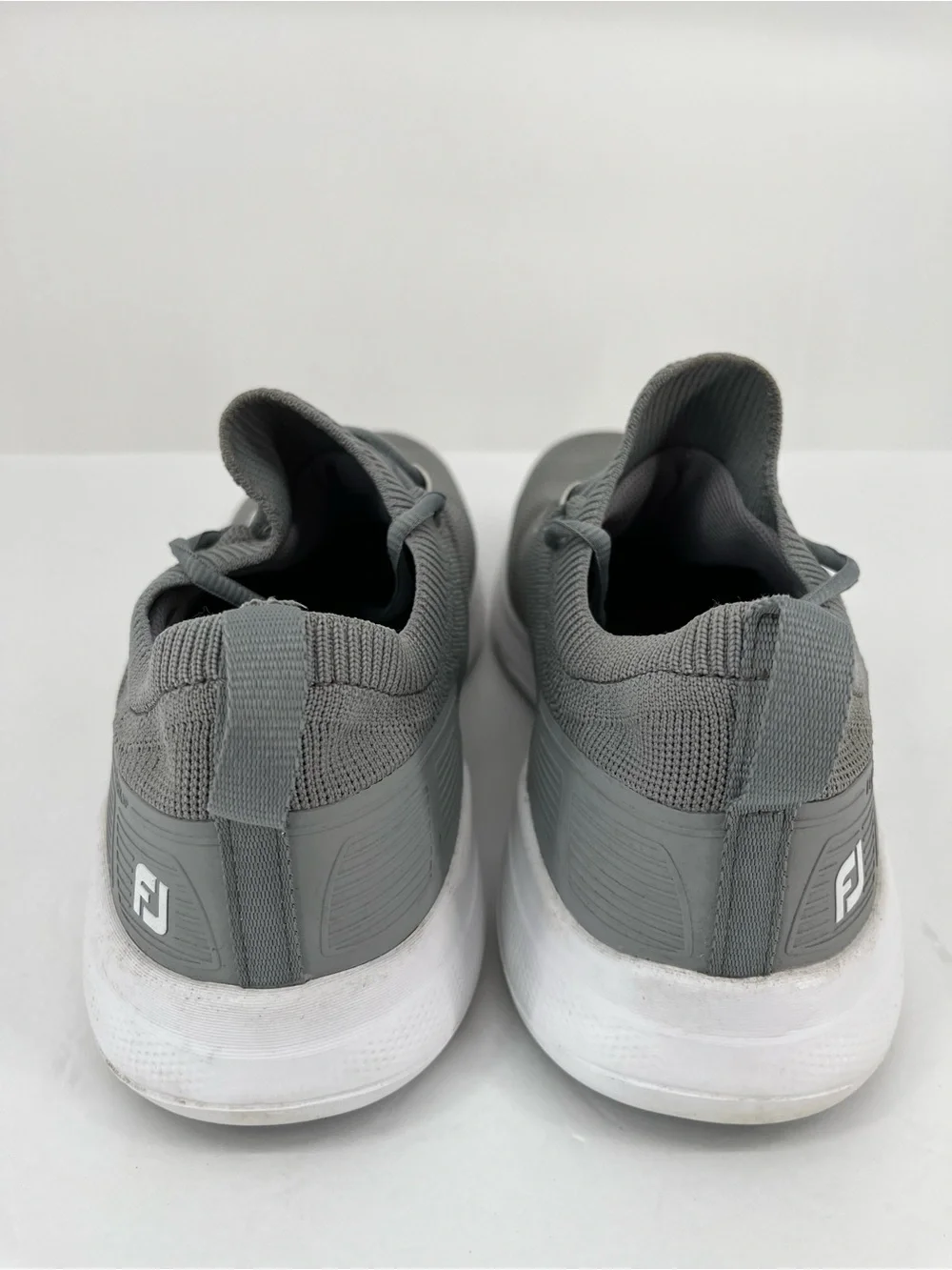 FootJoy FJ Flex XP Golf Shoes Gray Knit Athletic Sneakers Men’s Size 9.5